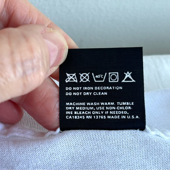 Vintage Star Spangled Banner Monument "Lipton" Single Stitch T-Shirt Tee NOS - Picture 10 of 13